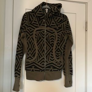 Lulu lemon zip up sweatshirt with hood